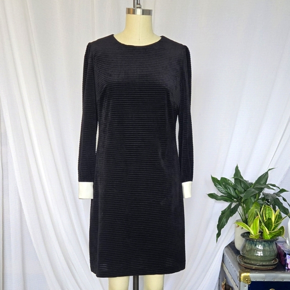 Karl Lagerfeld Velour Dress - Picture 1 of 8